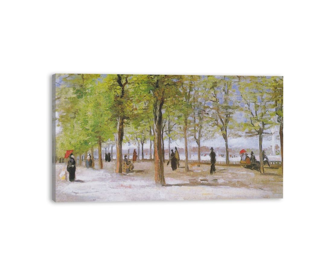 Terrace in the Luxembourg Gardens By Vincent Van Gogh