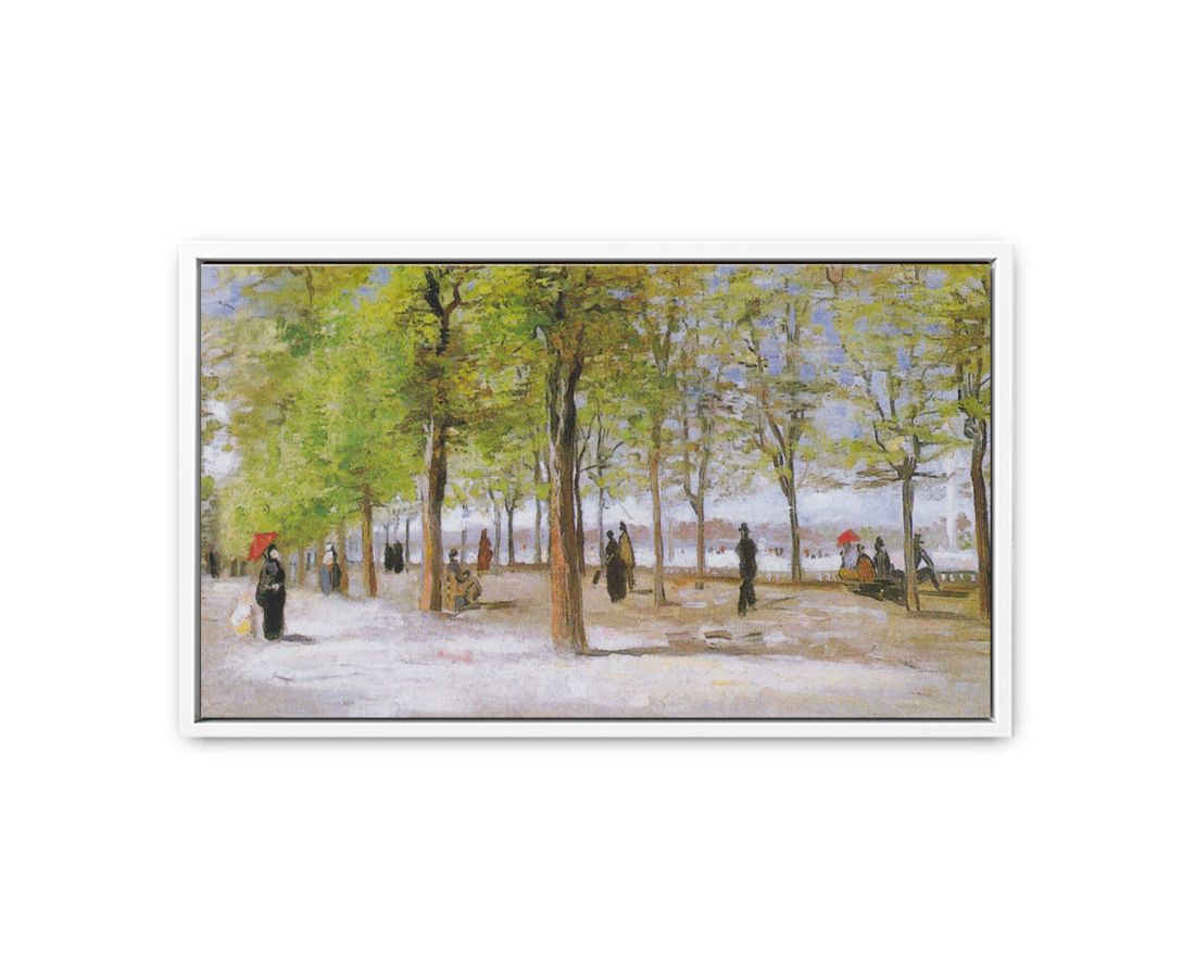 Terrace in the Luxembourg Gardens By Vincent Van Gogh Art Print