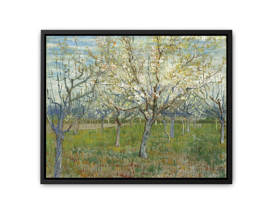 Pink & The White Orchard By Vincent Van Gogh