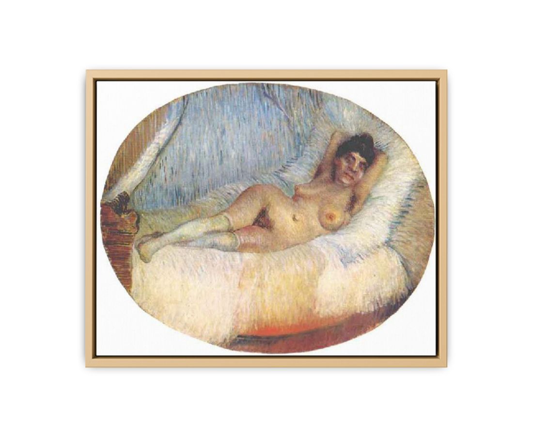 Nude Women on bed by Van Gogh Artwork