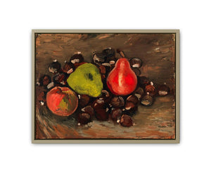 Still Life with Fruit and Chestnuts By Vincent Van Gogh Oil Painting