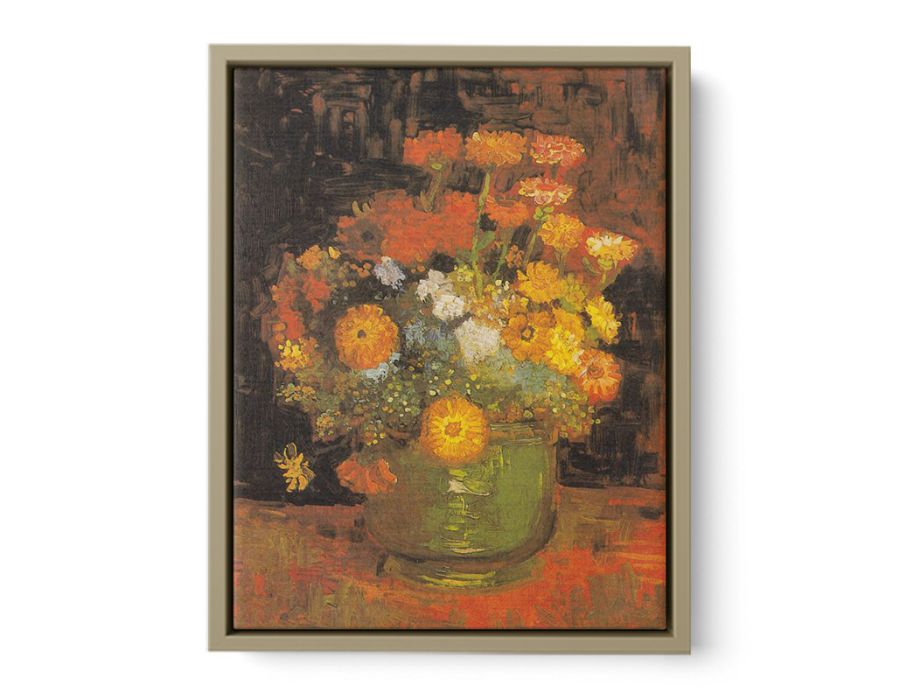 Flowers in vase by Van Gogh Oil Painting
