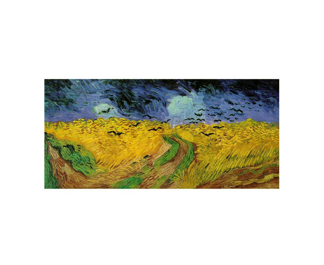Wheatfield with crows By Vincent Van Gogh