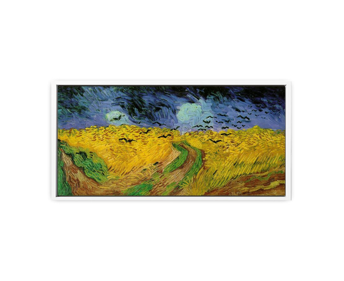 Wheatfield with crows By Vincent Van Gogh Art Print