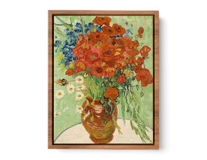 Wild flower - By Van Gogh Streched canvas