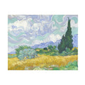 Wheat Field with Cypresses By Vincent Van Gogh