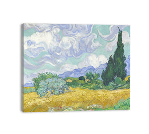 Wheat Field with Cypresses By Vincent Van Gogh
