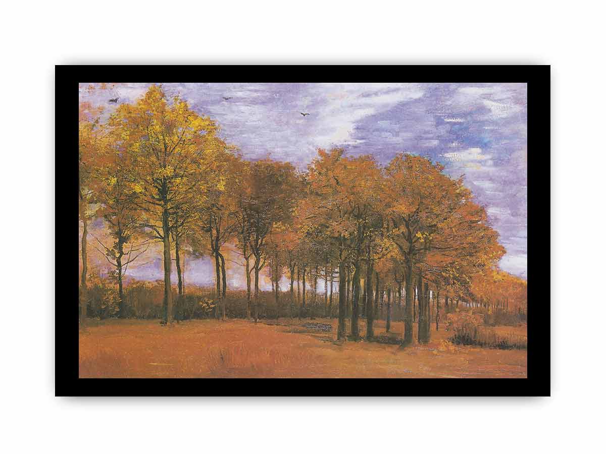 Autumn Landscape By Vincent Van Gogh