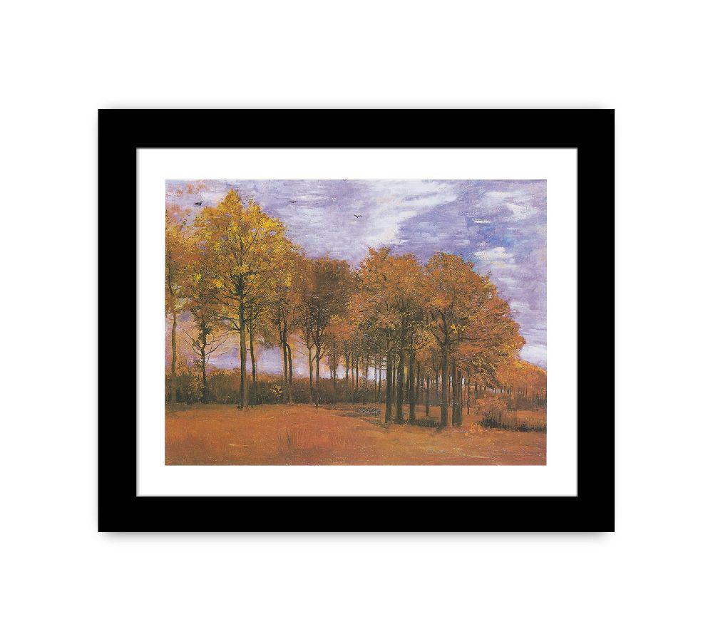 Autumn Landscape By Vincent Van Gogh Canvas Print