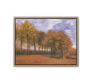 Autumn Landscape By Vincent Van Gogh Oil Painting