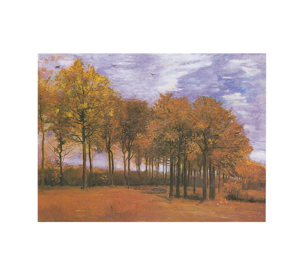 Autumn Landscape By Vincent Van Gogh