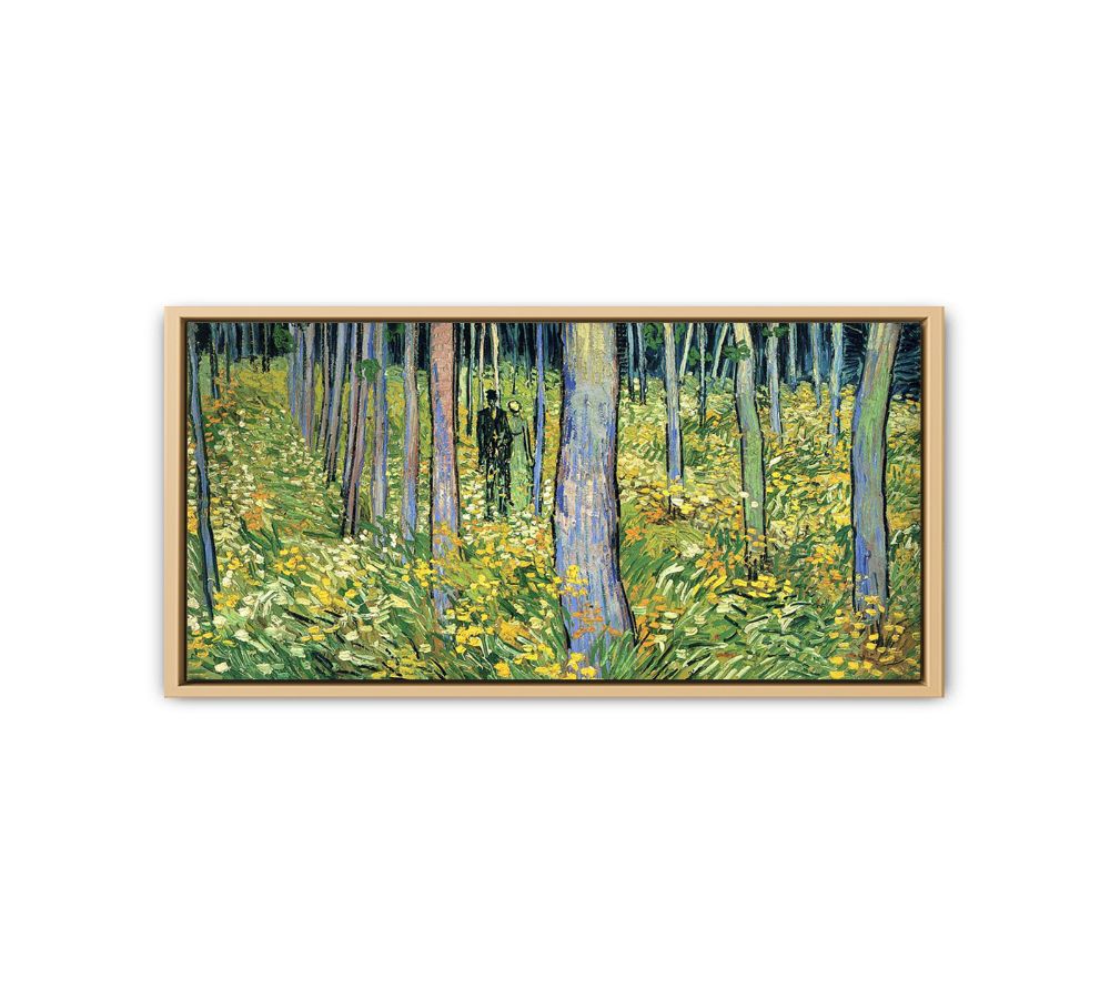 Undergrowth with Two Figures By Vincent Van Gogh Artwork