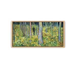 Undergrowth with Two Figures By Vincent Van Gogh Artwork