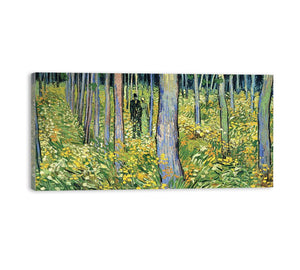 Undergrowth with Two Figures By Vincent Van Gogh