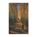 Poplars in autumn By Vincent Van Gogh