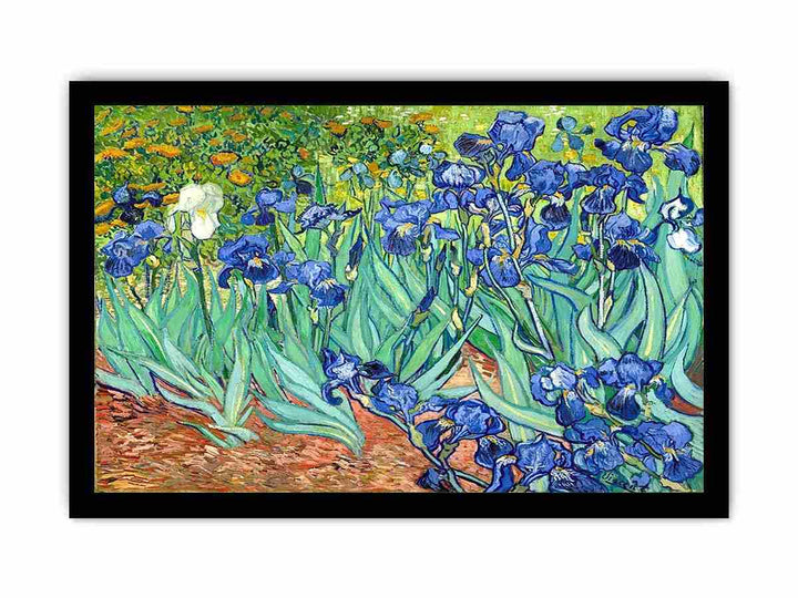 Irises By Van Gogh Painting