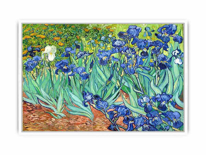 Irises By Van Gogh Painting