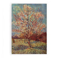 Peach Tree in Blossom / Flowering Peach Tree By Vincent Van Gogh