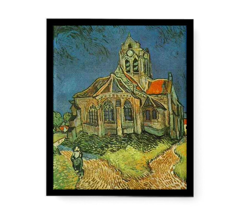 The Church at Auvers-sur-Oise By Vincent Van Gogh