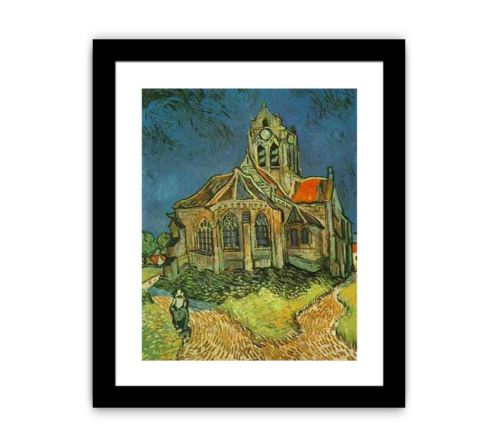 The Church at Auvers-sur-Oise By Vincent Van Gogh Canvas Print