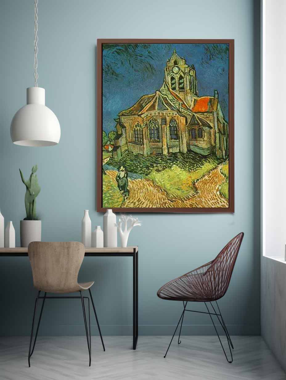 The Church at Auvers-sur-Oise By Vincent Van Gogh