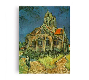 The Church at Auvers-sur-Oise By Vincent Van Gogh
