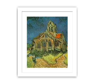 The Church at Auvers-sur-Oise By Vincent Van Gogh Famous painting