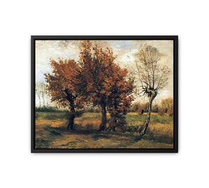 Autumn landscape / Autumn Landscape with Four Trees By Vincent Van Gogh