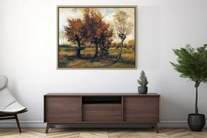 Autumn landscape / Autumn Landscape with Four Trees By Vincent Van Gogh