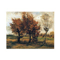 Autumn landscape / Autumn Landscape with Four Trees By Vincent Van Gogh