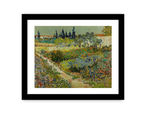 Garden At Arles By Van Gogh Canvas Print