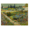 Garden At Arles By Van Gogh