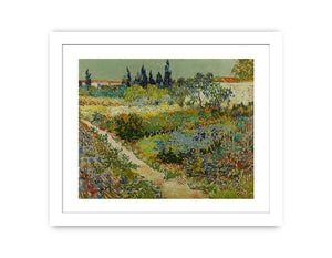 Garden At Arles By Van Gogh Famous painting