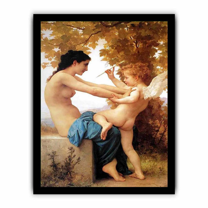 Young Girl Defending Herself against Eros 1880