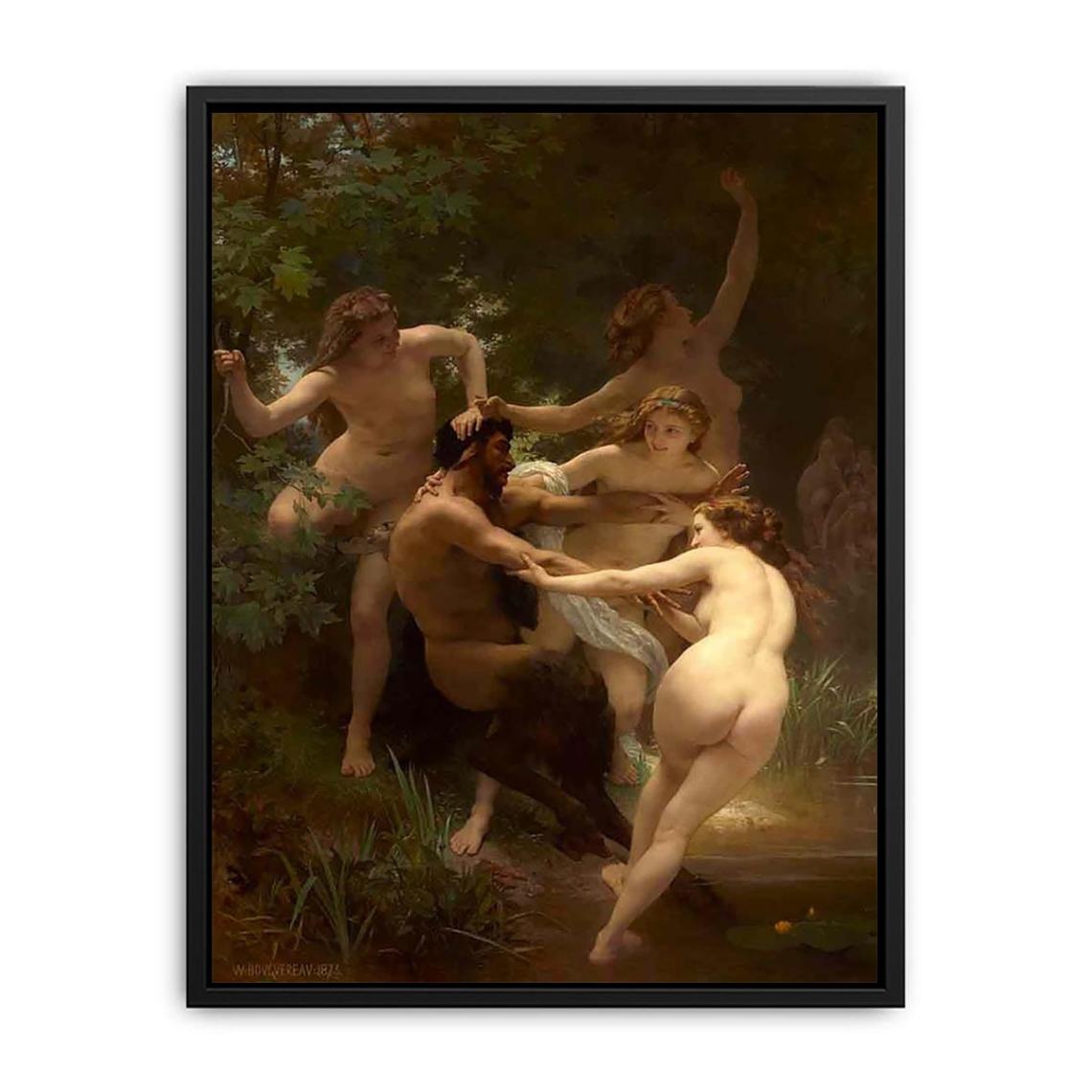 Nymphes et Satyre (Nymphs and Satyr)