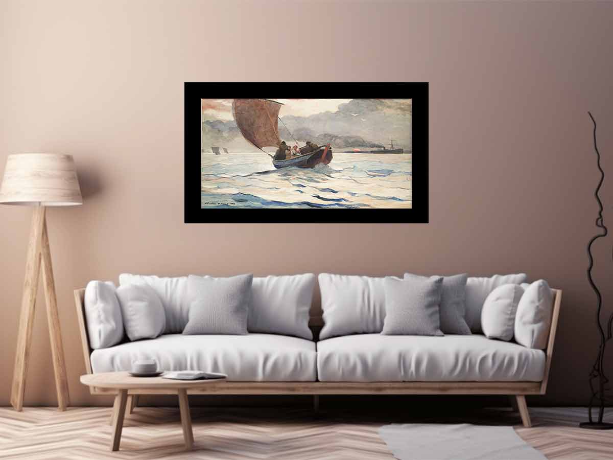 Returning Fishing Boats