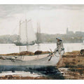 Gloucester Harbor and Dory