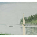 Yacht in a cove, Gloshester