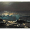 Moonlight, Wood Island Light