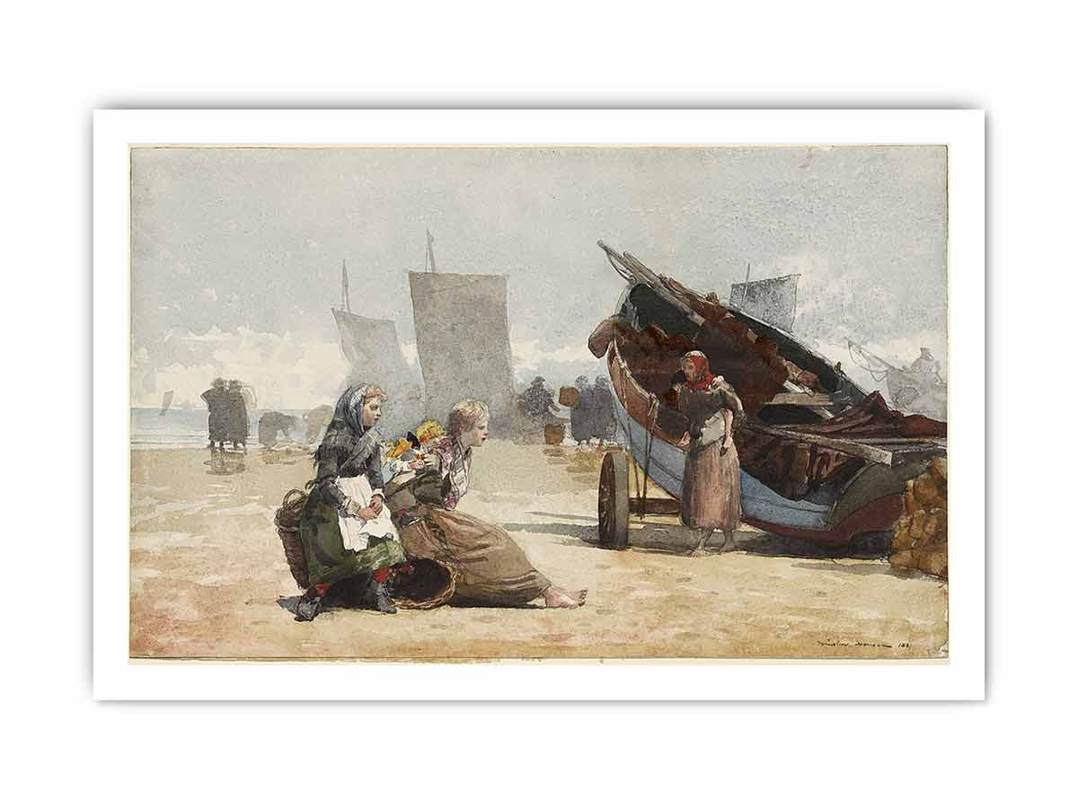 Beach Scene, Cullercoats