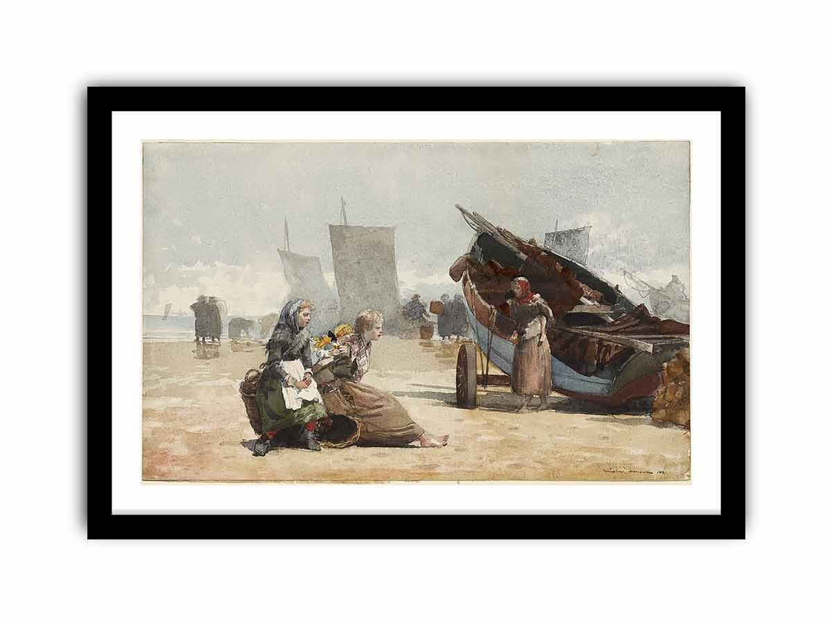 Beach Scene, Cullercoats