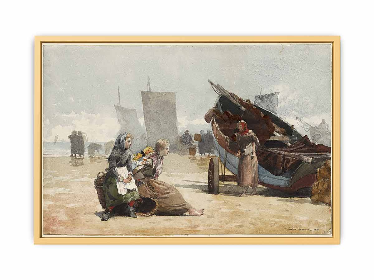 Beach Scene, Cullercoats