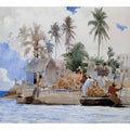 Sponge Fishermen, Bahamas