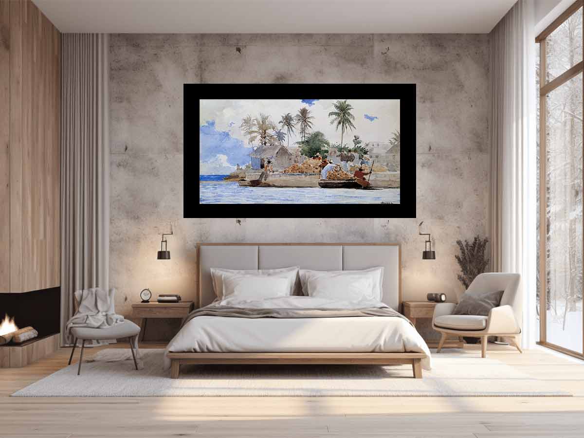 Sponge Fishermen, Bahamas