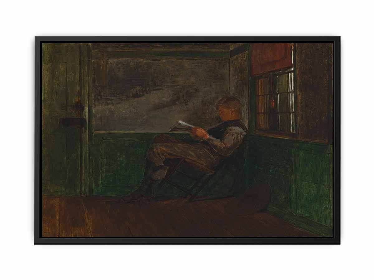 Young Man Reading