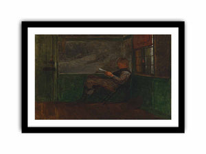Young Man Reading