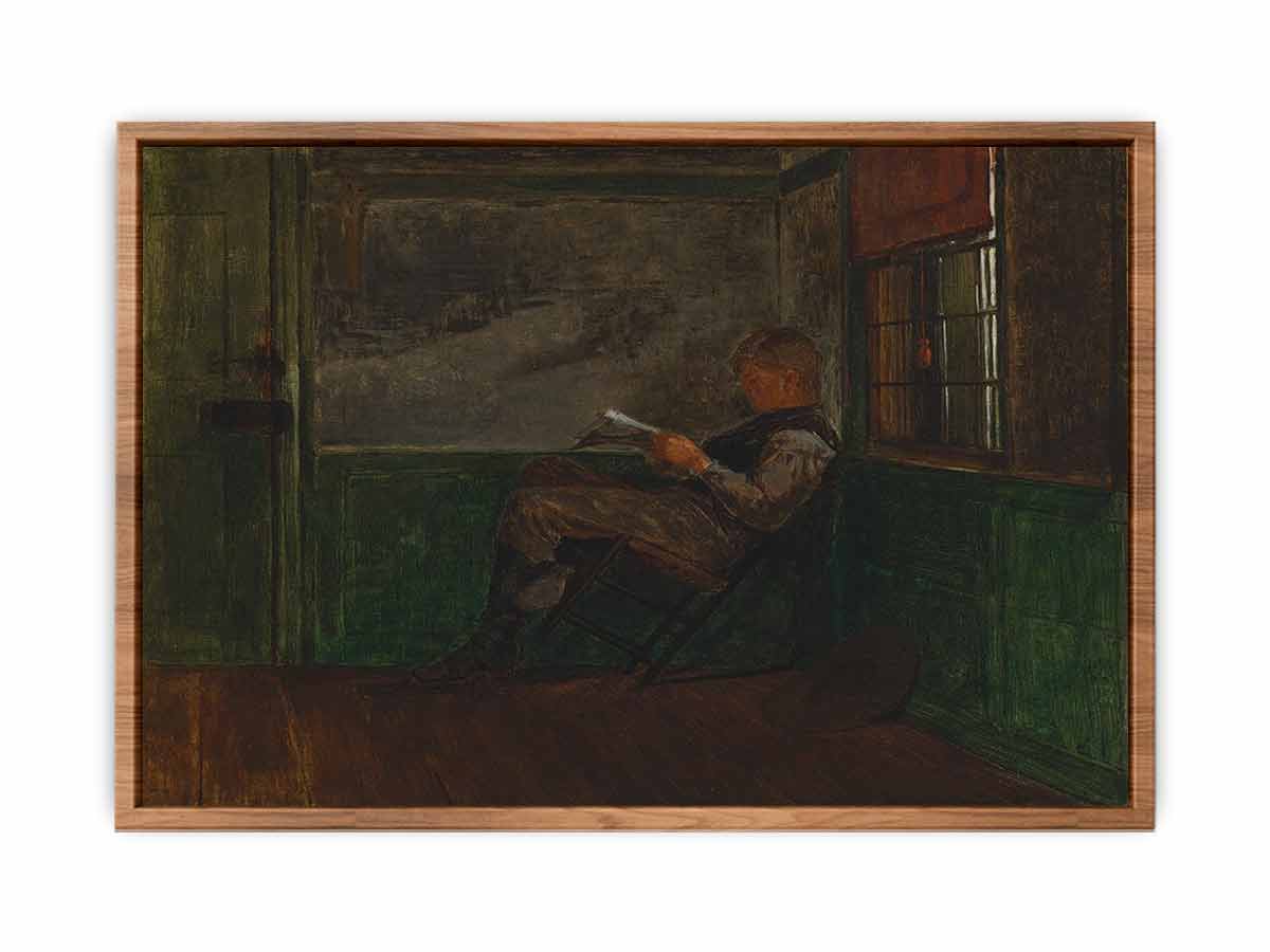 Young Man Reading