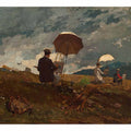Artists Sketching in the White Mountains