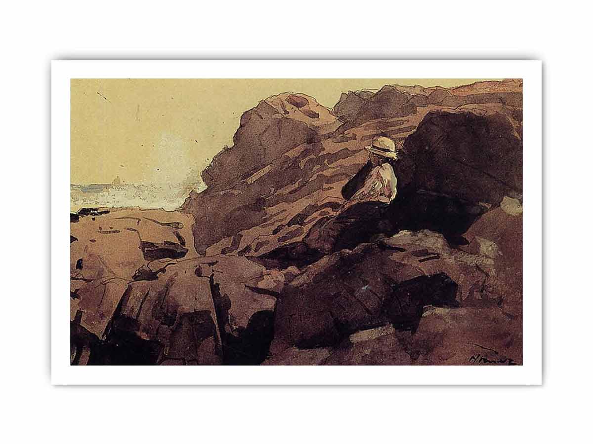 Boy on the Rocks