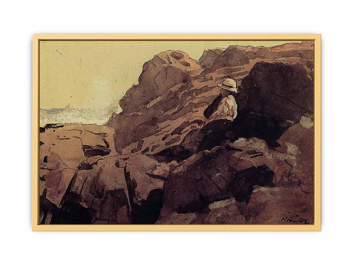 Boy on the Rocks